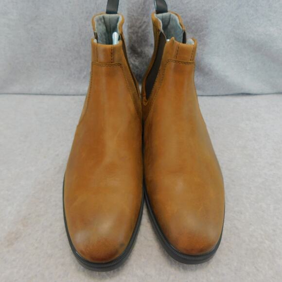 Johnston & Murphy Men's Boots Tan Oiled Full Grain Waterproof Size 11 New - Picture 2 of 12